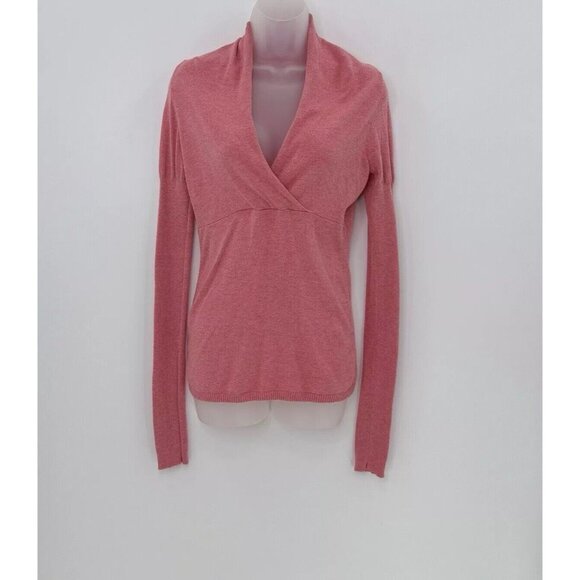 Patty Boutik V-Neck Empire Line‎ Knit Pullover Sweater Size M, Stretch - Picture 2 of 9